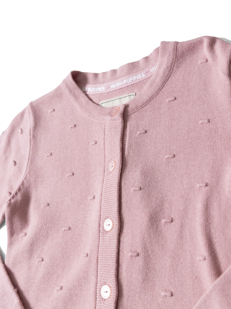 CHALECO NIÑA SOFT ROSADO HUSH PUPPIES KIDS - 4