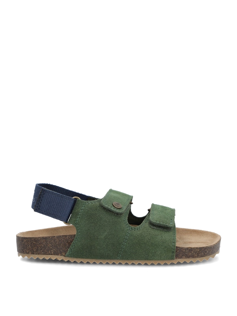 SANDALIA JAVISTRAP NIÑO VERDE HUSH PUPPIES KIDS - 1
