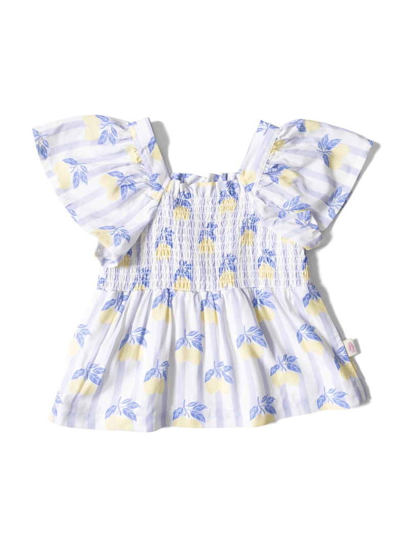 BLUSA MANGA CORTA NIÑA LUZ AZUL CLARO HUSH PUPPIES KIDS - 1