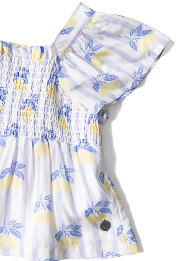 BLUSA MANGA CORTA NIÑA LUZ AZUL CLARO HUSH PUPPIES KIDS - 5