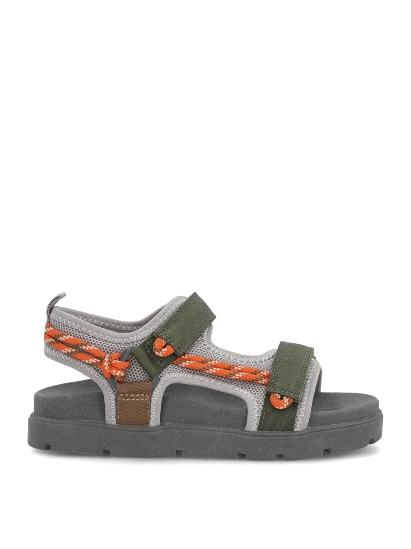 SANDALIA BORA NIÑO GRIS OSCURO HUSH PUPPIES KIDS - 1