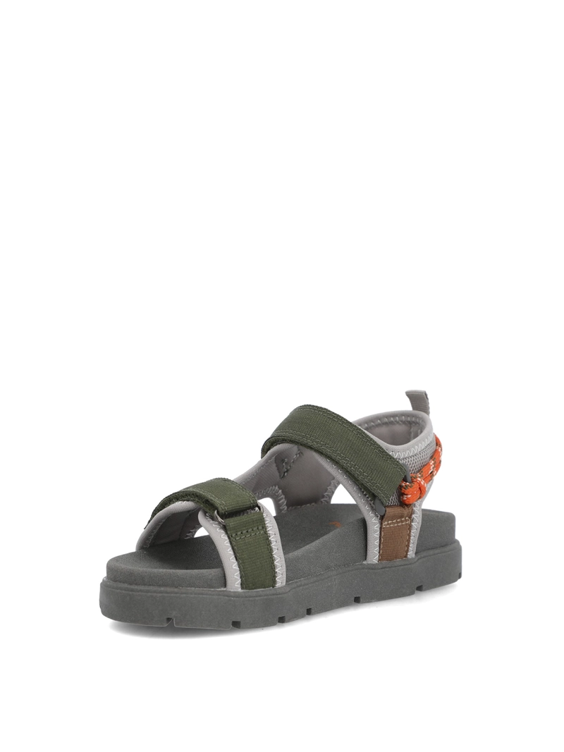 SANDALIA BORA NIÑO GRIS OSCURO HUSH PUPPIES KIDS - 5