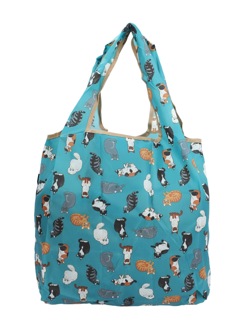 BOLSA POLIESTER MUJER SHOPPING BAG CATTY AZUL AZALEIA - 2