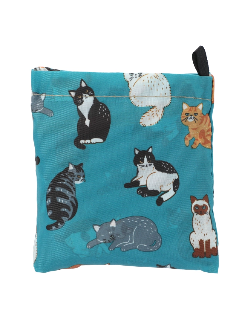 BOLSA POLIESTER MUJER SHOPPING BAG CATTY AZUL AZALEIA - 3