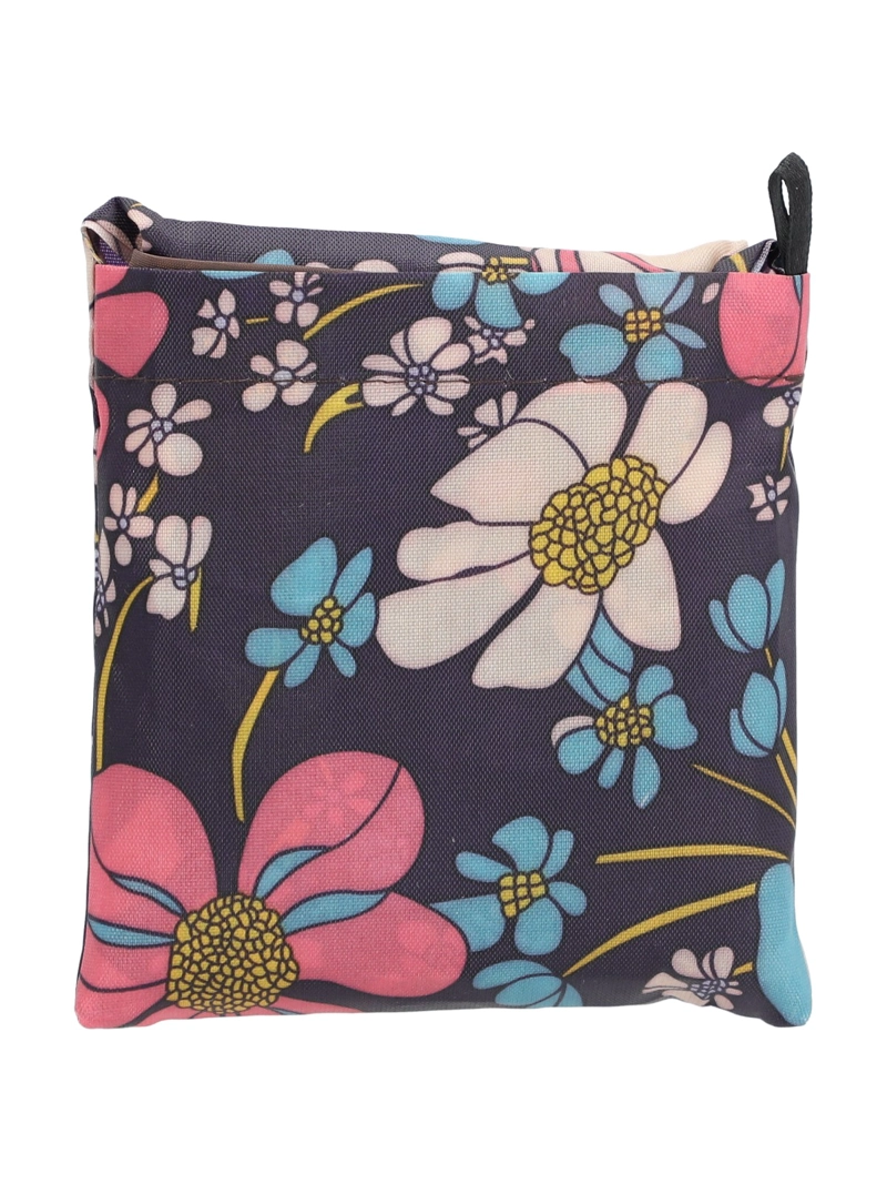 BOLSA POLIESTER MUJER SHOPPING BAG GARDEN AZUL AZALEIA - 3