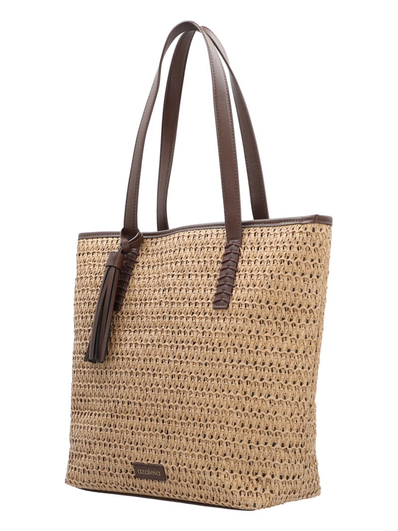 CARTERA MUJER ZANZIBAR TOTE CAFE  CLARO AZALEIA - 2
