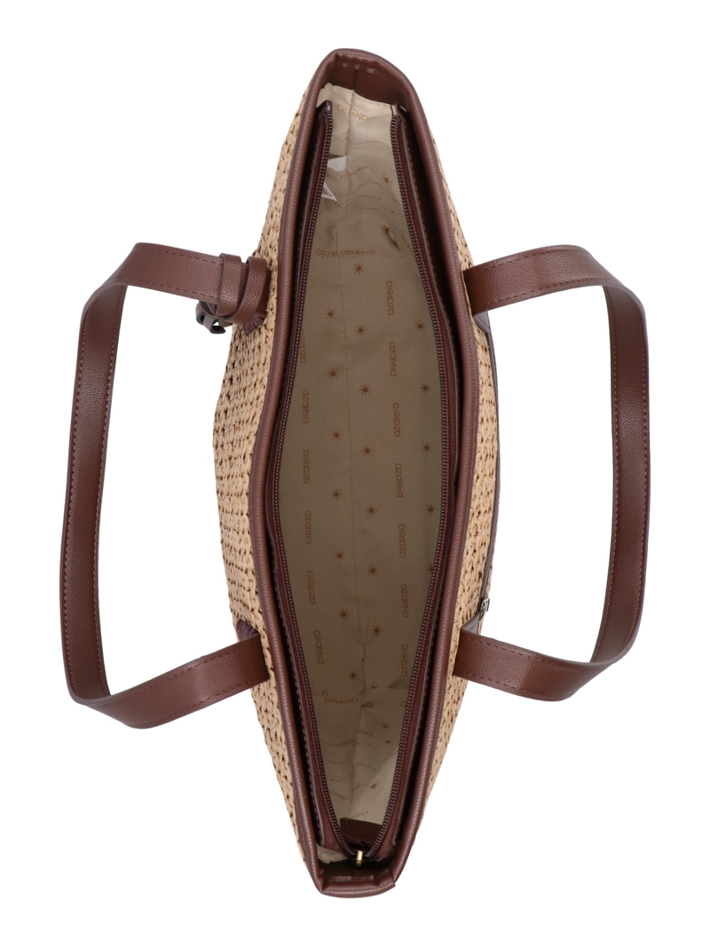 CARTERA MUJER ZANZIBAR TOTE CAFE  CLARO AZALEIA - 4