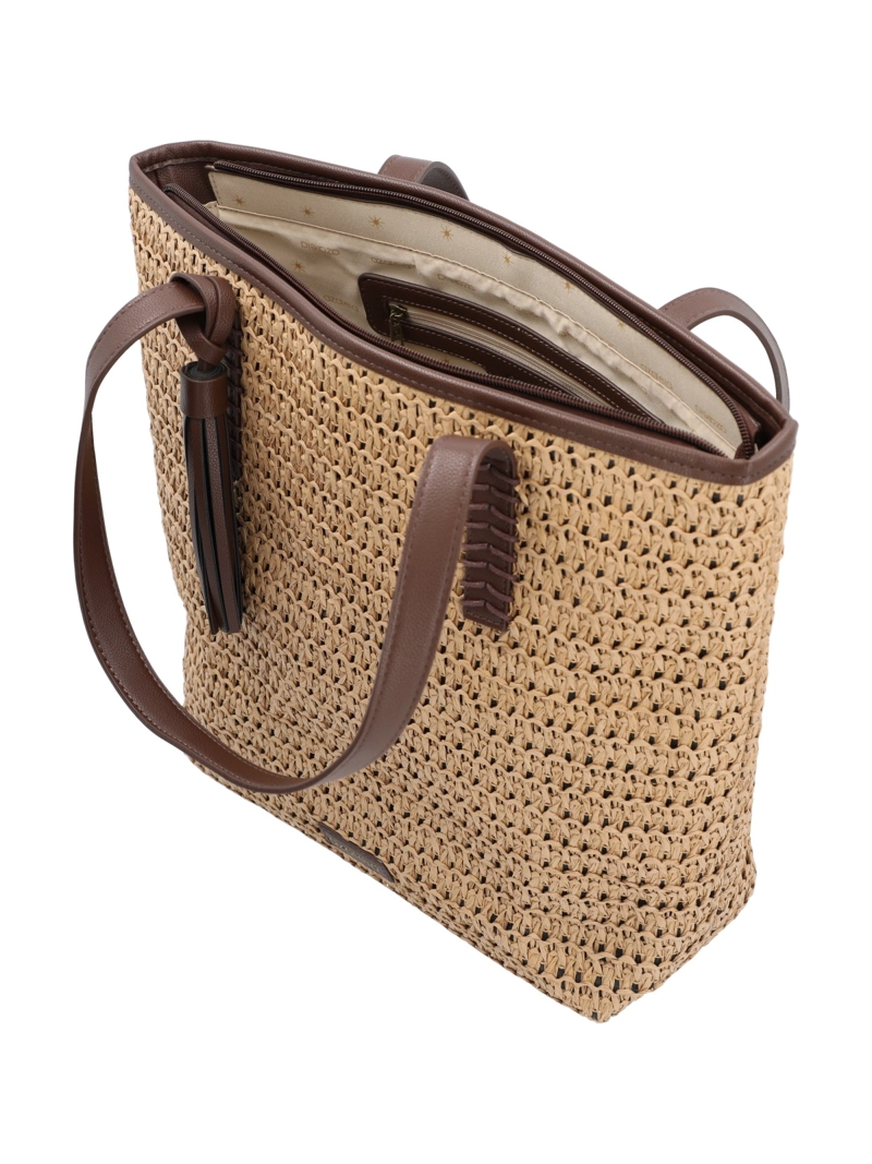 CARTERA MUJER ZANZIBAR TOTE CAFE  CLARO AZALEIA - 5