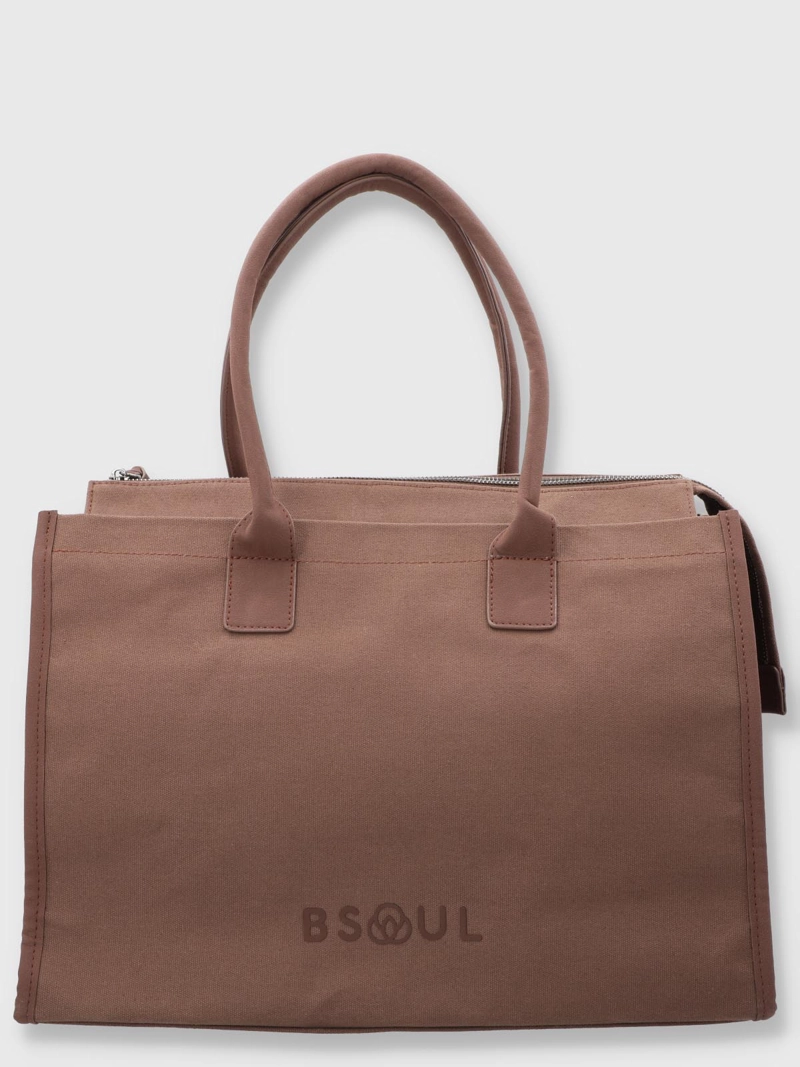 BOLSO MUJER BELLY BAG CAFE  BSOUL - 1