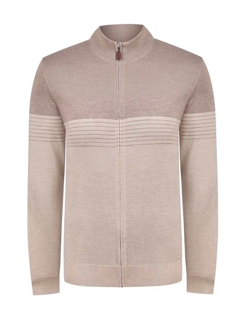 SWEATER CASHMERE HOMBRE AMALFI BEIGE ROCKFORD - 1