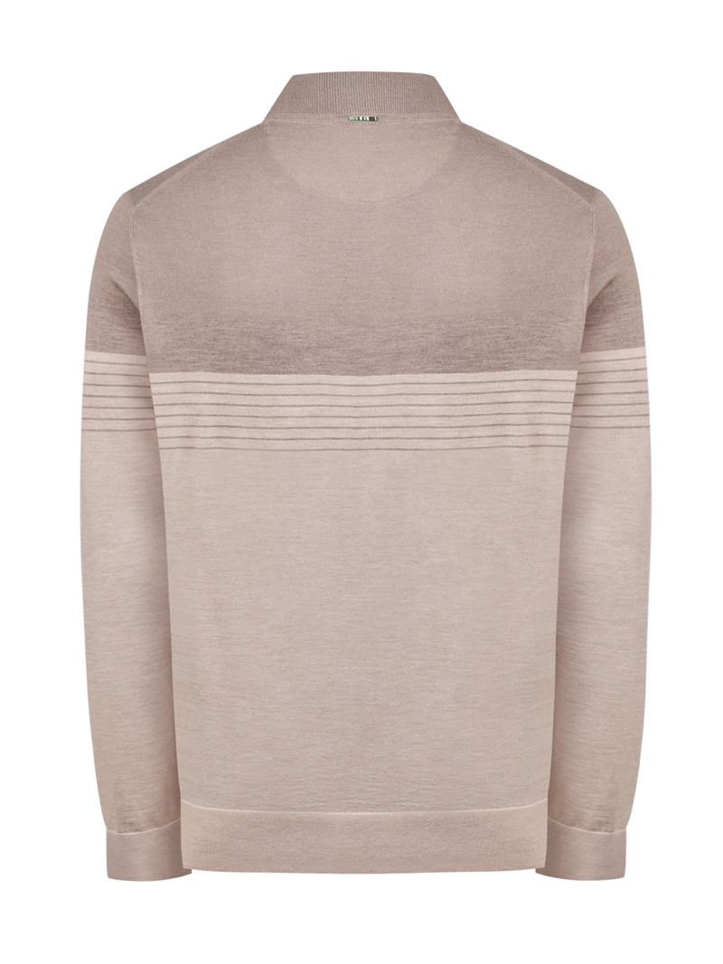 SWEATER CASHMERE HOMBRE AMALFI BEIGE ROCKFORD - 2