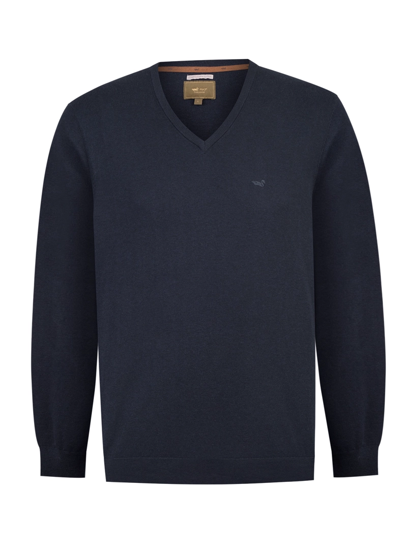SWEATER ALGODON ORGANICO HOMBRE ANGRIV MARINO ROCKFORD - 1