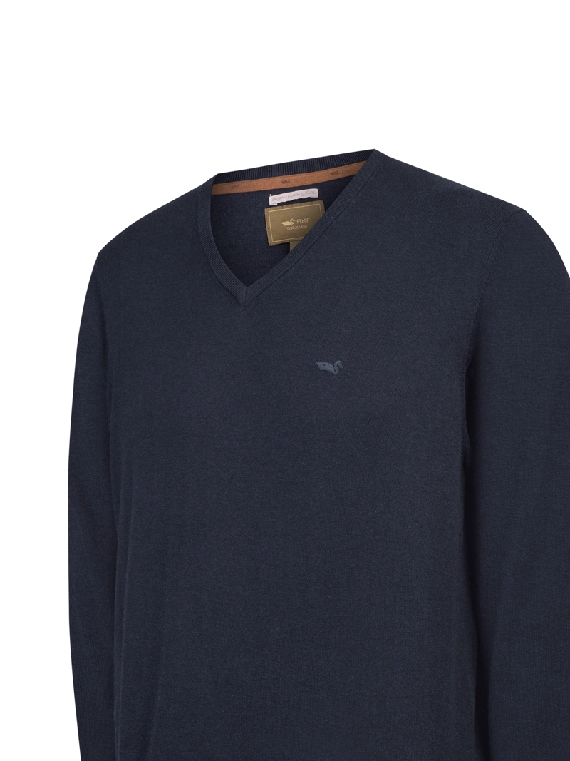 SWEATER ALGODON ORGANICO HOMBRE ANGRIV MARINO ROCKFORD - 4