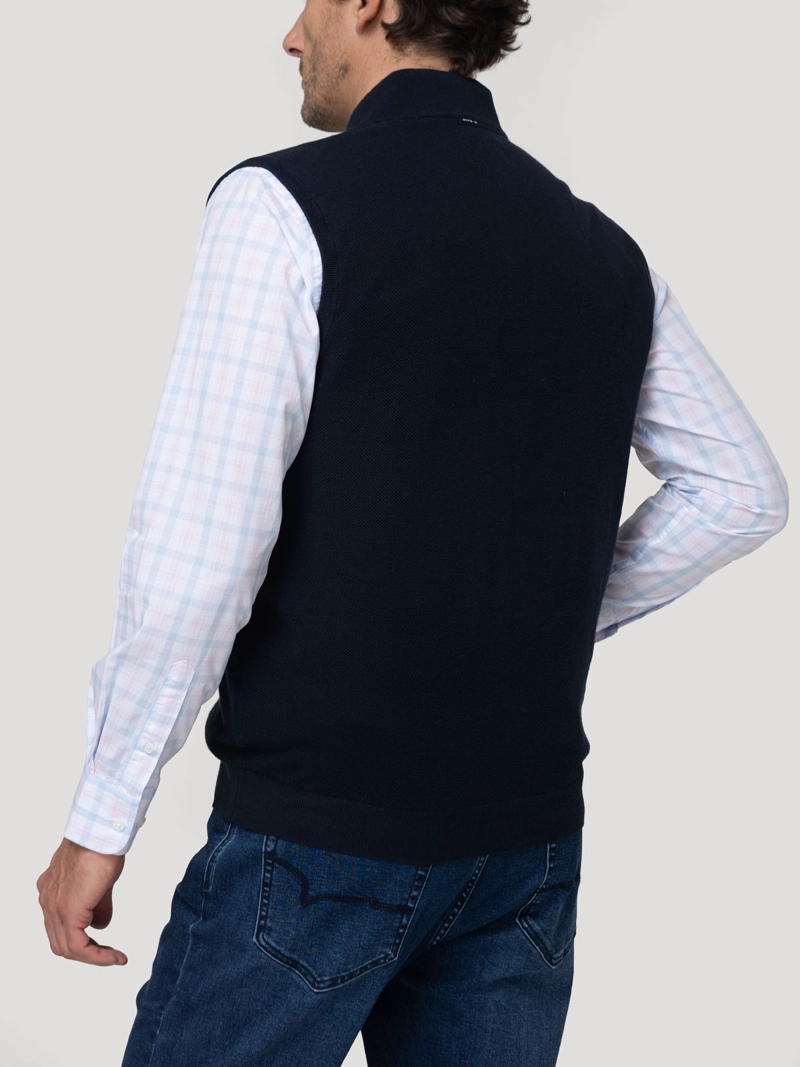 SWEATER ALGODON ORGANICO HOMBRE VERA AZUL ROCKFORD - 7