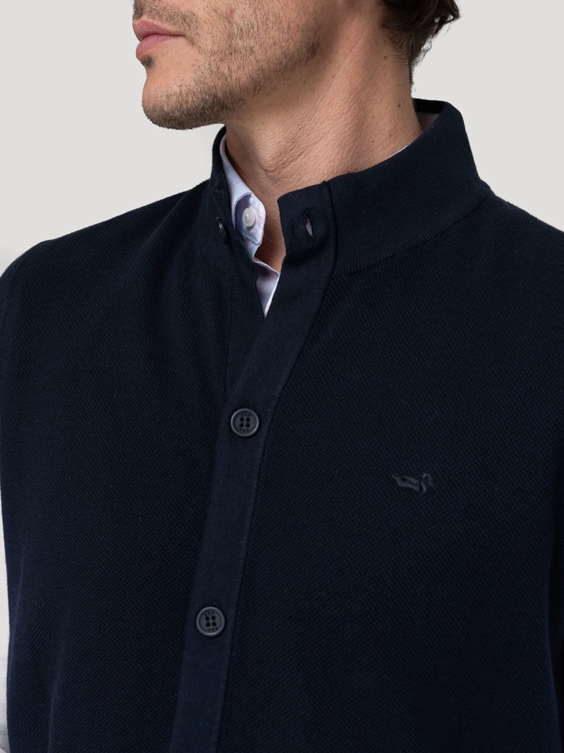 SWEATER ALGODON ORGANICO HOMBRE VERA AZUL ROCKFORD - 8