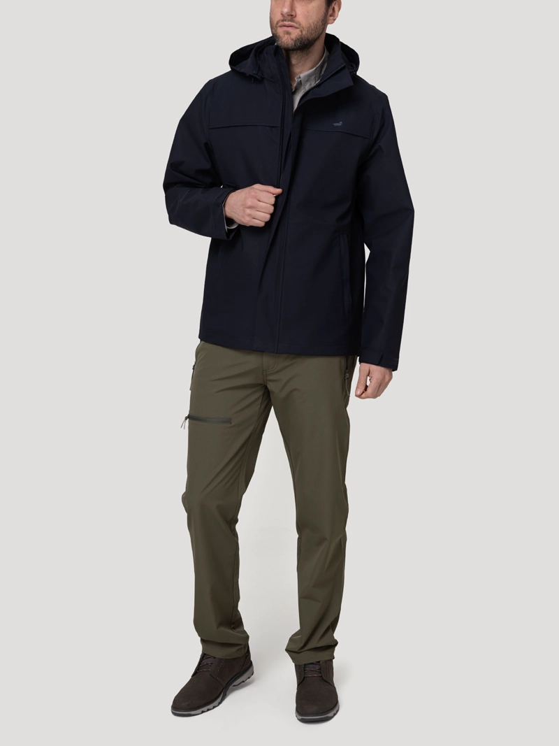 IMPERMEABLE FIBRAS RECICLADAS HOMBRE RAIN AZUL ROCKFORD - 9