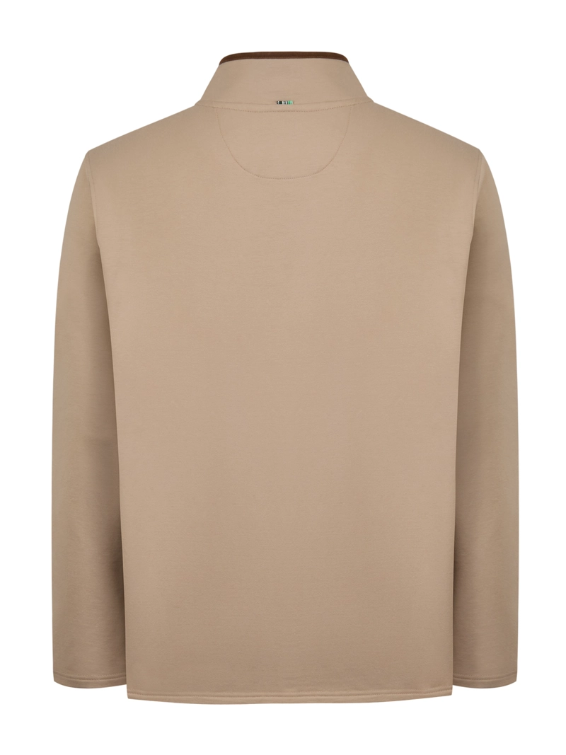 POLERON ALGODON ORGANICO HOMBRE RIMINI BEIGE ROCKFORD - 2