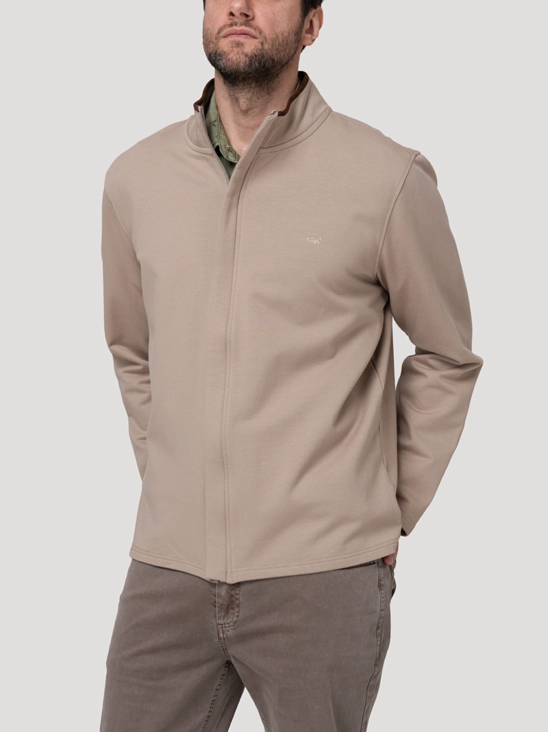 POLERON ALGODON ORGANICO HOMBRE RIMINI BEIGE ROCKFORD - 5
