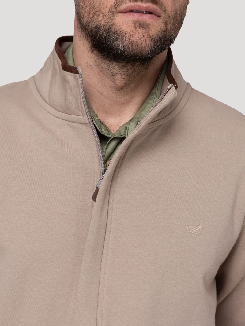 POLERON ALGODON ORGANICO HOMBRE RIMINI BEIGE ROCKFORD - 7