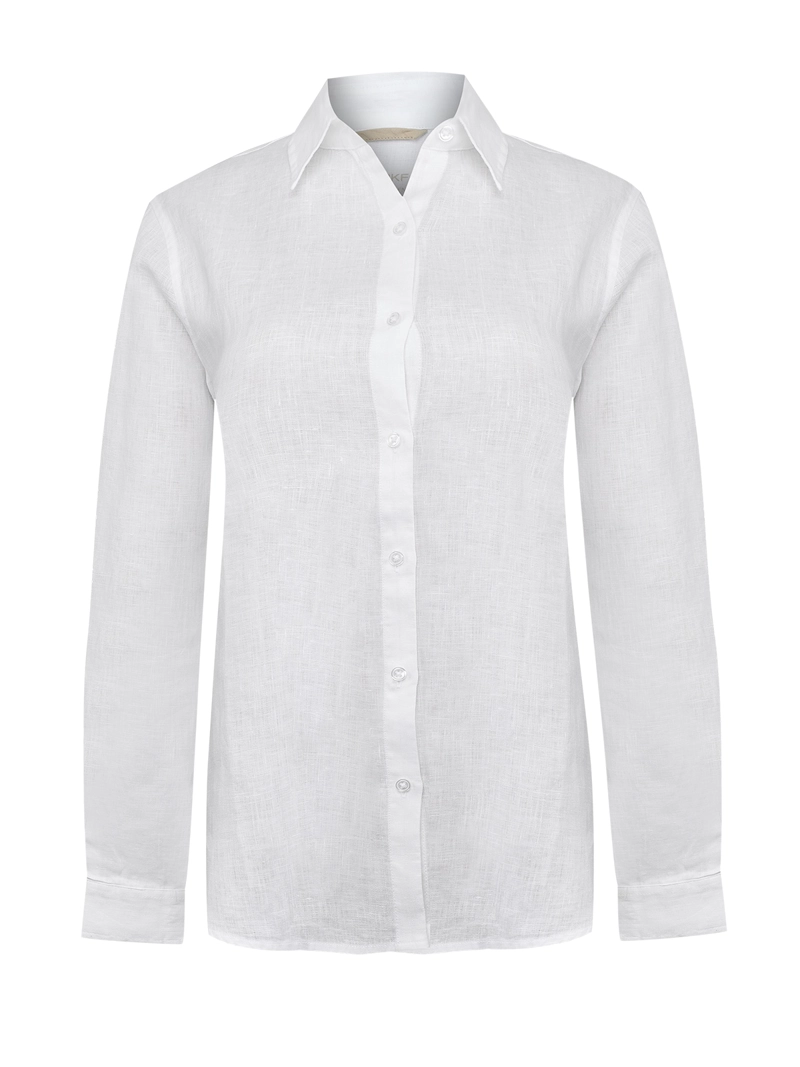 BLUSA LINO ORGANICO MUJER LIRIO BLANCO ROCKFORD - 1