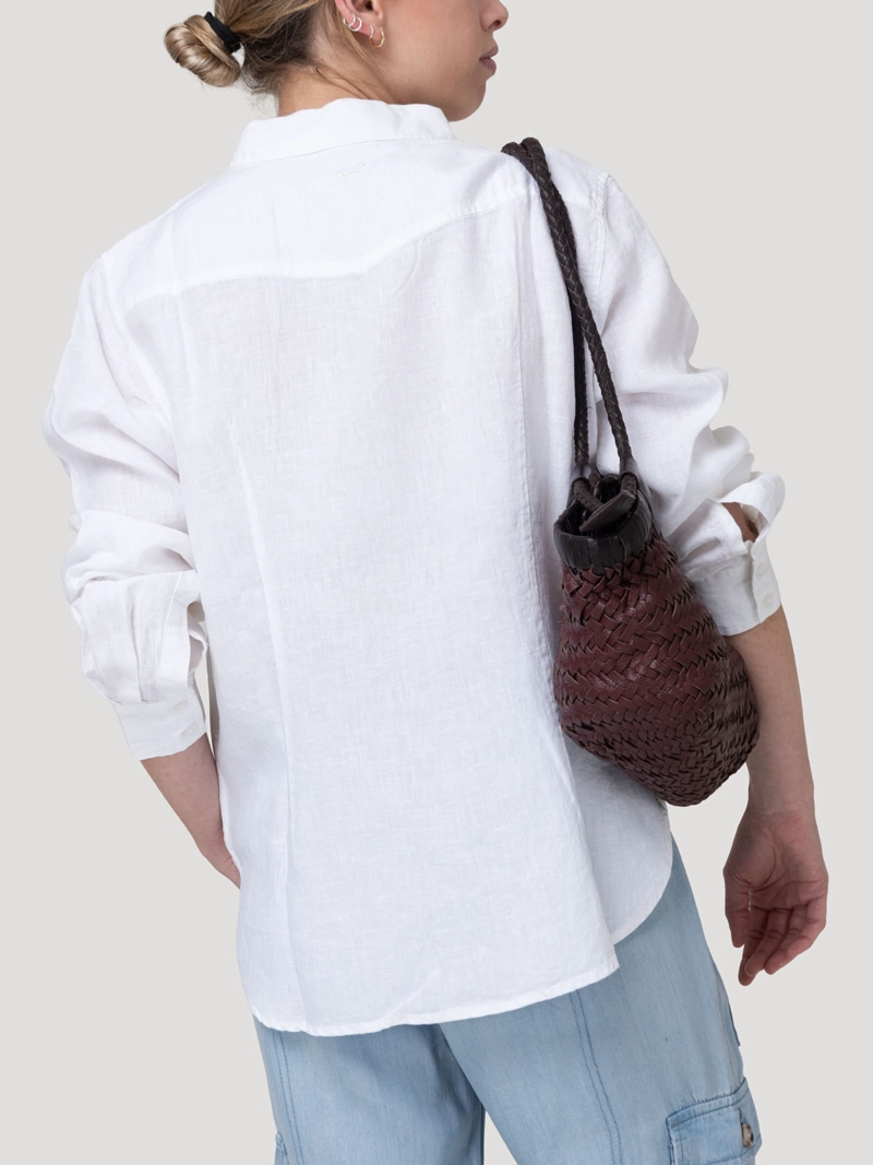 BLUSA LINO ORGANICO MUJER LIRIO BLANCO ROCKFORD - 6