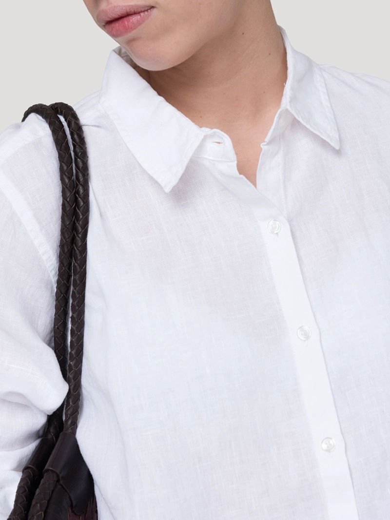 BLUSA LINO ORGANICO MUJER LIRIO BLANCO ROCKFORD - 7
