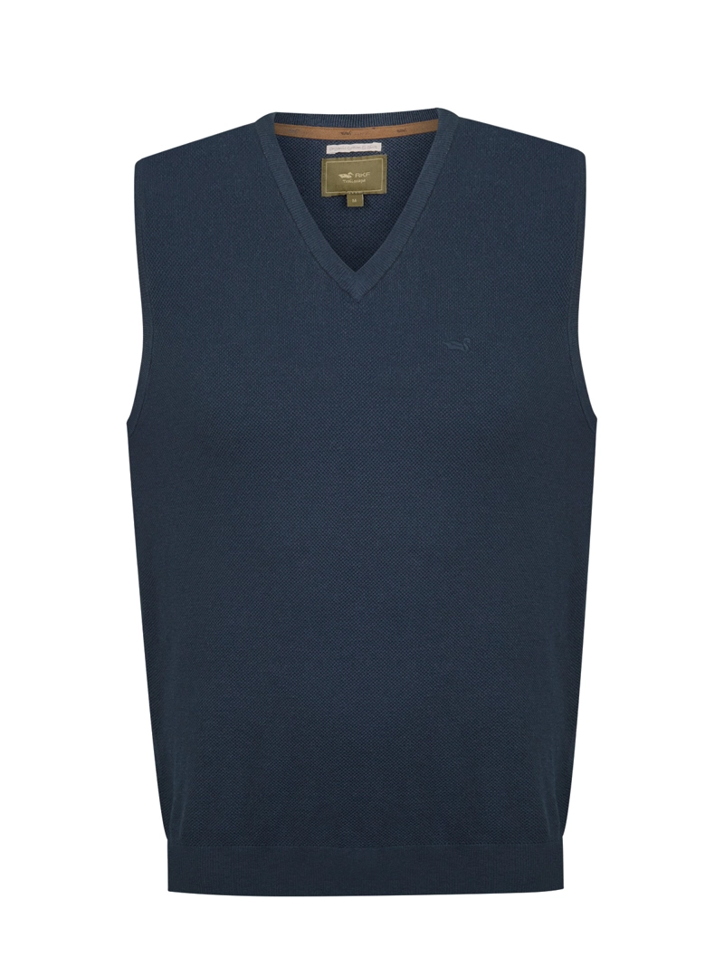 SWEATER ALGODON ORGANICO HOMBRE RIVO AZUL ROCKFORD - 1