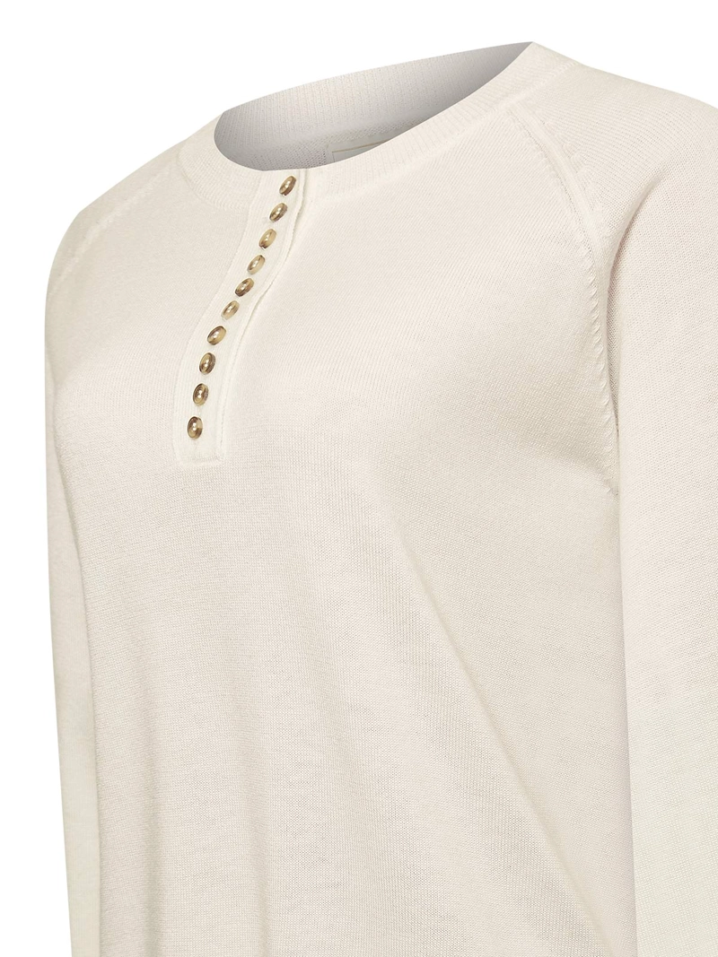 SWEATER POLIE STER MUJER OMAHA BLANCO ROCKFORD - 4