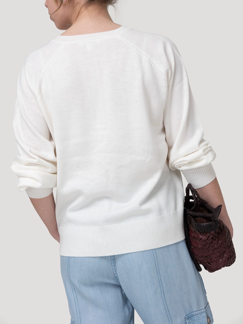 SWEATER POLIE STER MUJER OMAHA BLANCO ROCKFORD - 7
