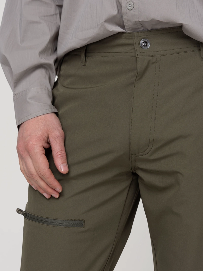 PANTALON FIBRAS RECICLADAS HOMBRE HIKE VERDE ROCKFORD - 7