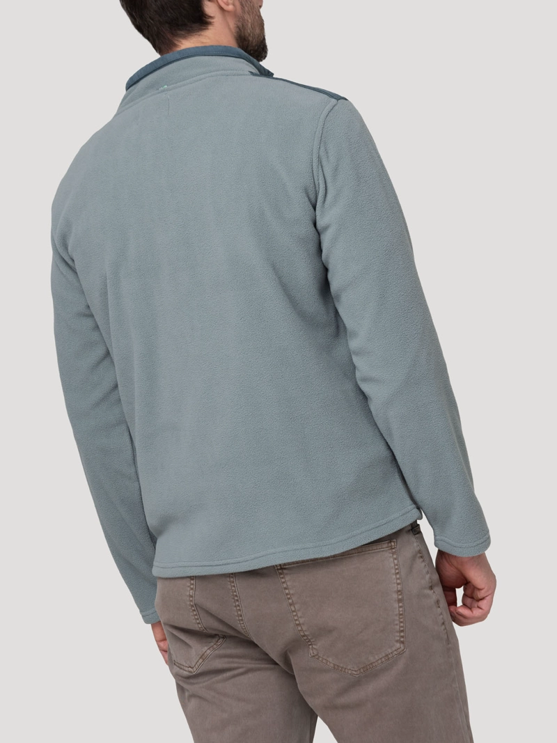 POLAR FIBRAS RECICLADAS HOMBRE ROOTS GRIS ROCKFORD - 6