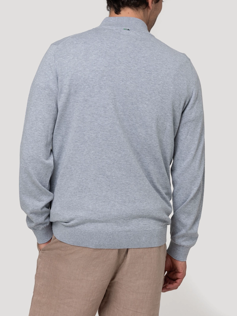 SWEATER ALGODON ORGANICO HOMBRE BILBAO GRIS ROCKFORD - 6
