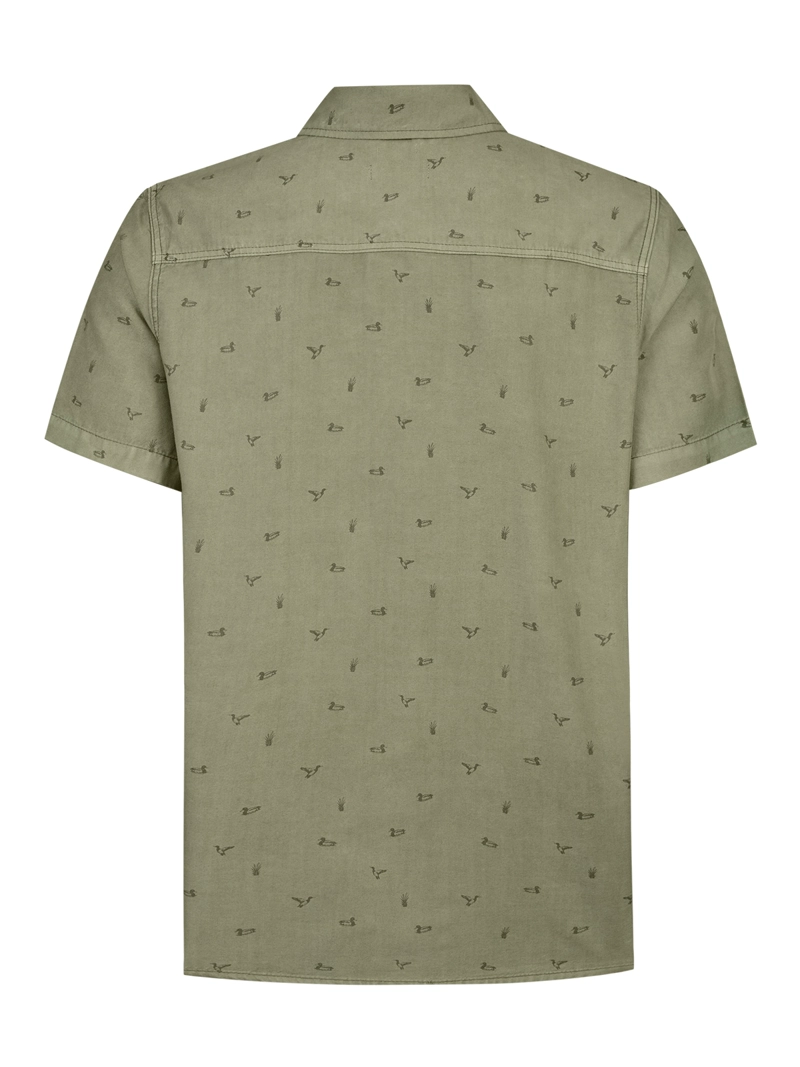 CAMISA TENCEL HOMBRE TENCELPRINT VERDE ROCKFORD - 2