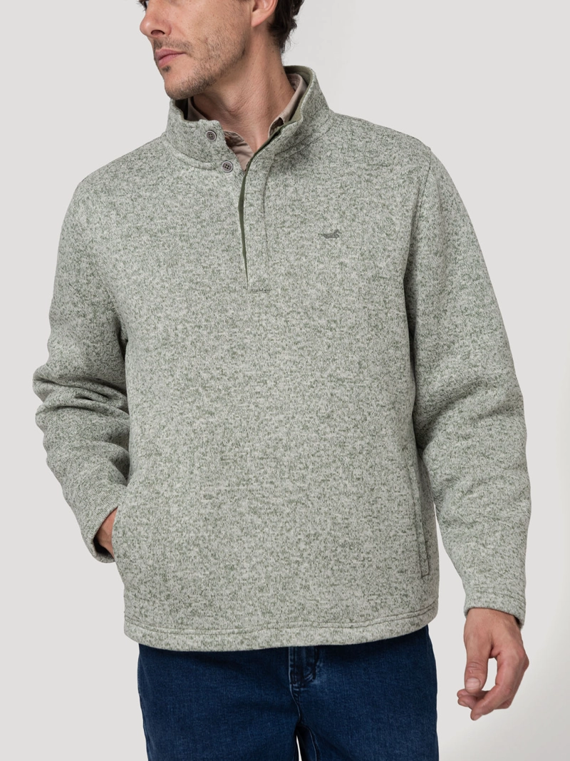 POLAR FIBRAS RECICLADAS HOMBRE ARIZHALF VERDE ROCKFORD - 5