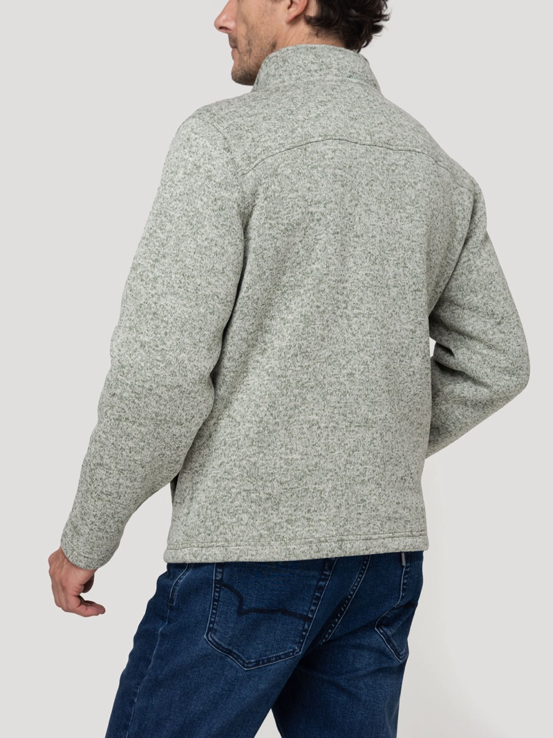 POLAR FIBRAS RECICLADAS HOMBRE ARIZHALF VERDE ROCKFORD - 6