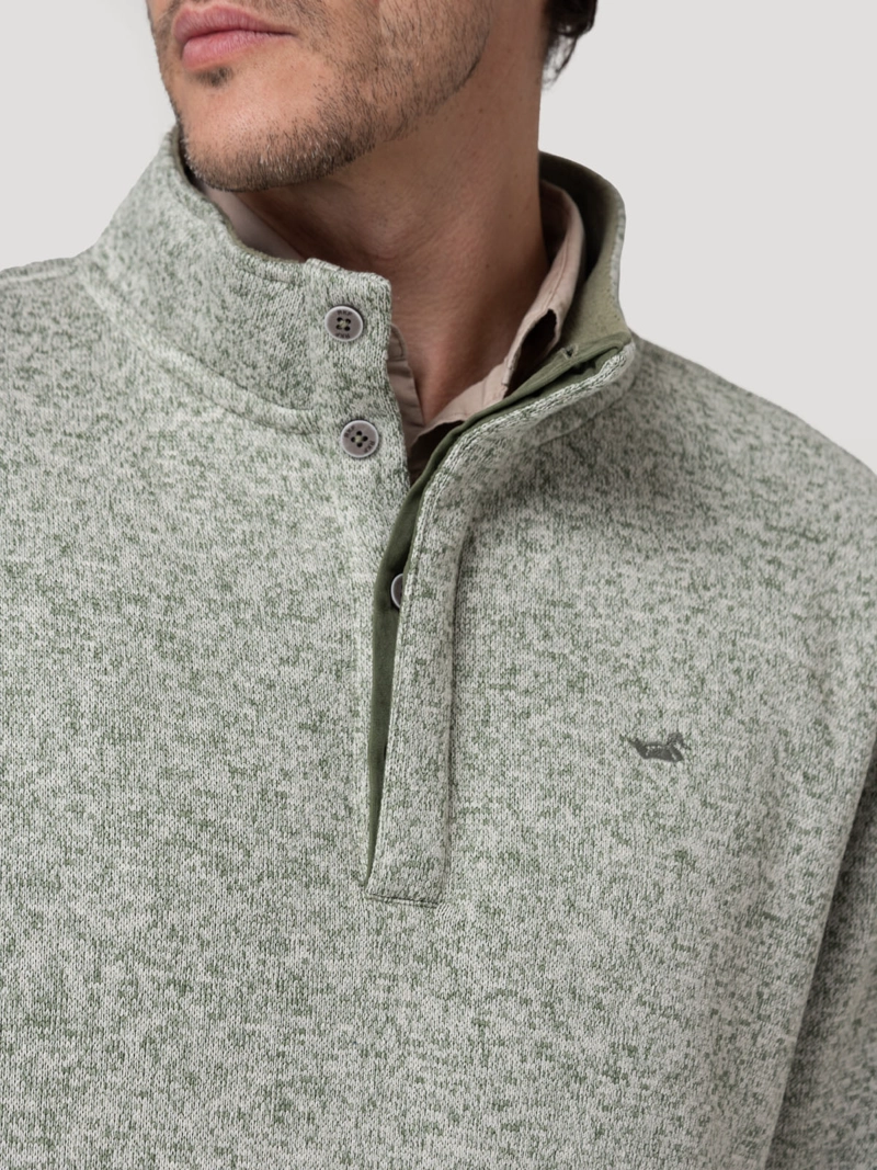 POLAR FIBRAS RECICLADAS HOMBRE ARIZHALF VERDE ROCKFORD - 7