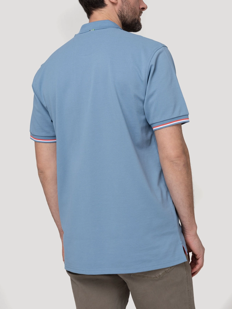 POLERA ALGODON PIMA HOMBRE MITCHELL CELESTE ROCKFORD - 5