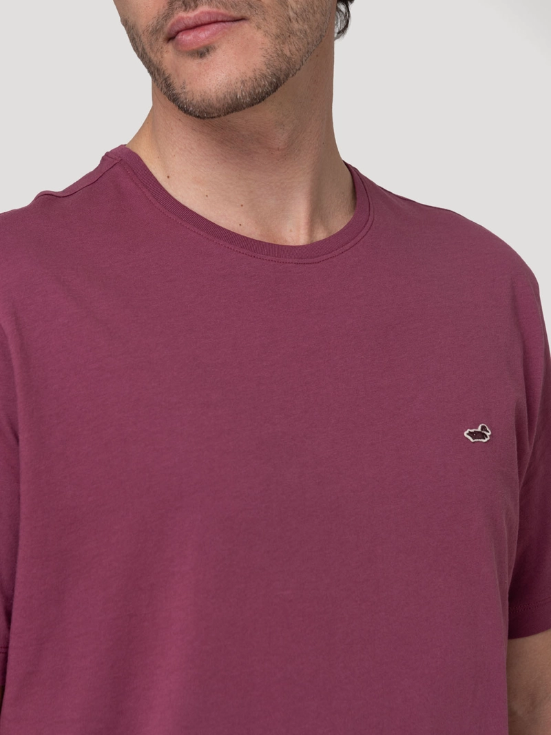 POLERA ALGODON ORGANICO HOMBRE BASIC BURDEO ROCKFORD - 4