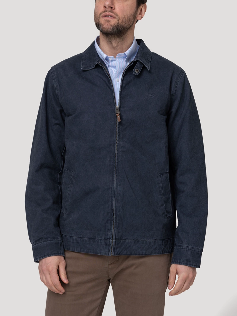 CHAQUETA ALGODON HOMBRE OREZZO AZUL ROCKFORD - 2