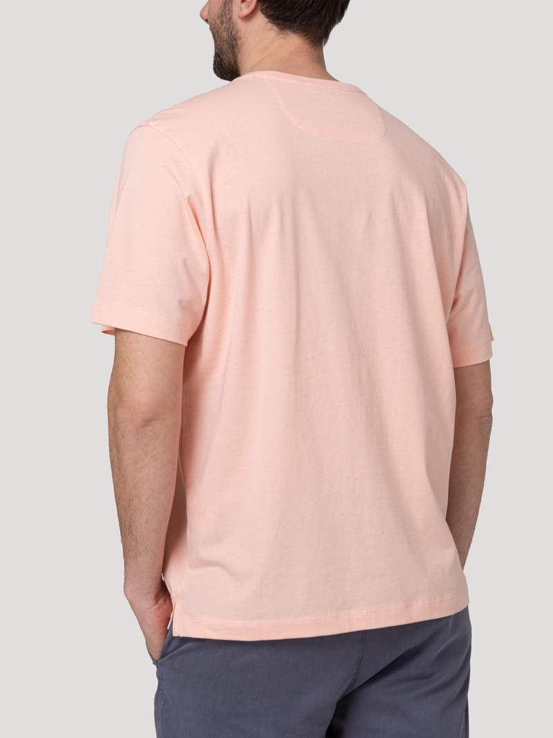 POLERA ALGODON ORGANICO HOMBRE BASIC NARANJO ROCKFORD - 2