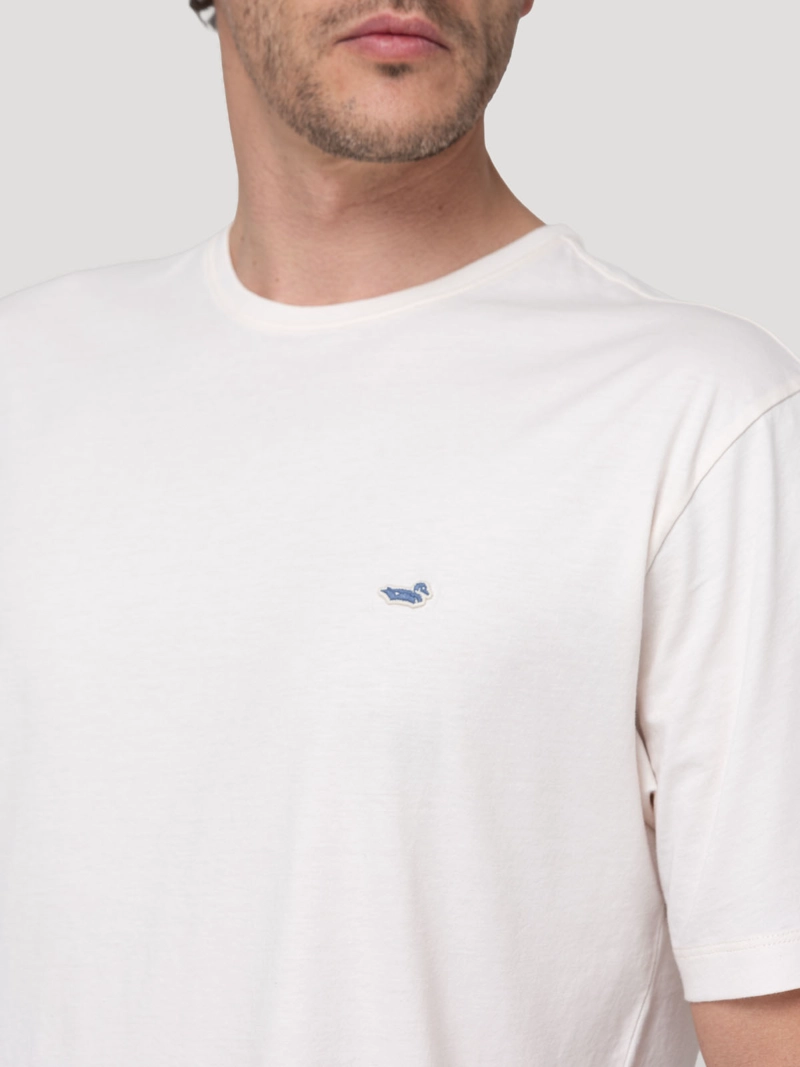 POLERA ALGODON ORGANICO HOMBRE BASIC BLANCO ROCKFORD - 4