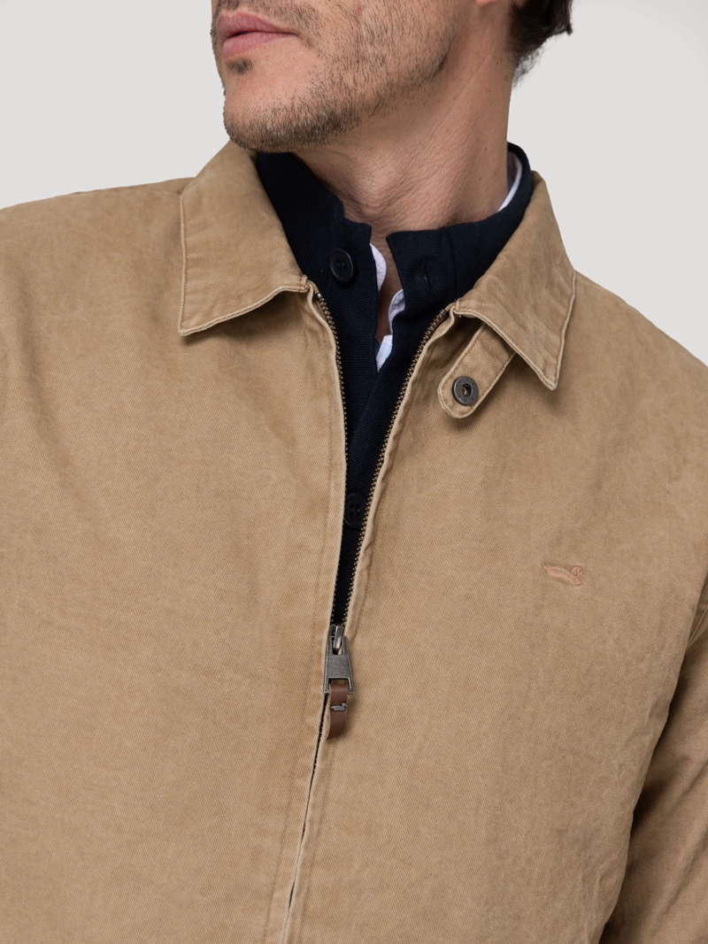 CHAQUETA ALGODON HOMBRE OREZZO BEIGE ROCKFORD - 7