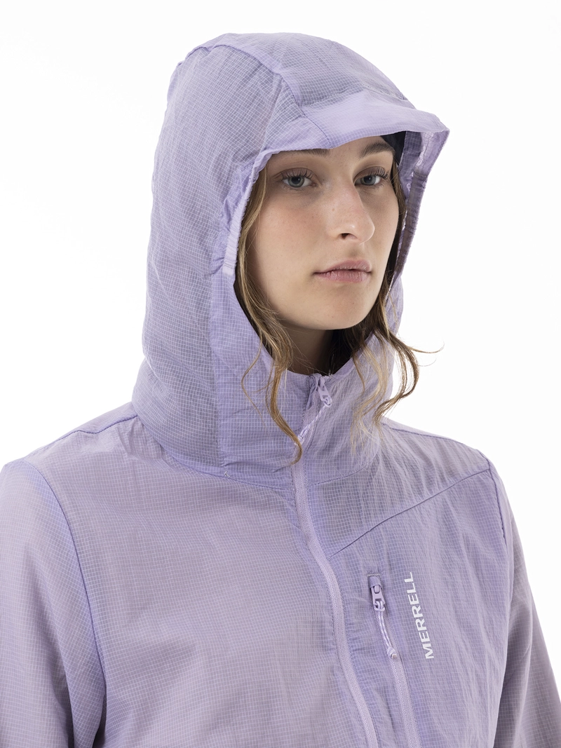 CORTAVIENTO MUJER AIRFLUX MORADO MERRELL - 6
