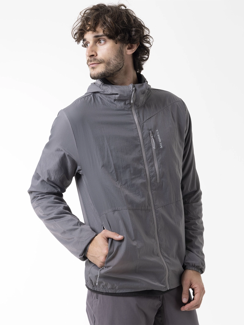 CORTAVIENTO HOMBRE AIRFLUX GRIS MERRELL - 1
