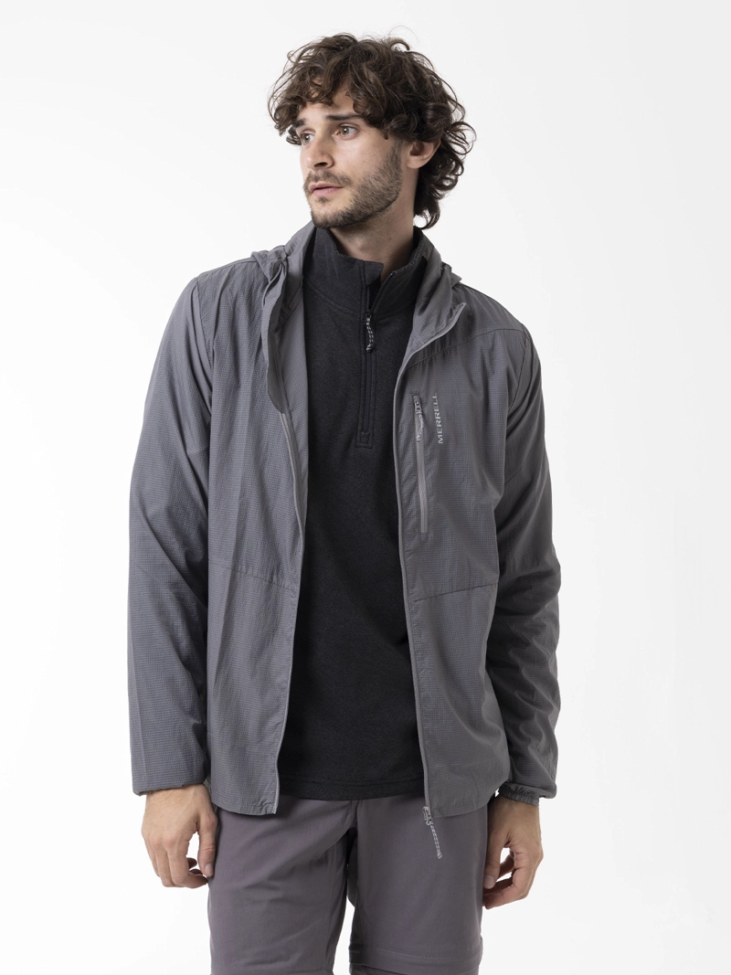 CORTAVIENTO HOMBRE AIRFLUX GRIS MERRELL - 2