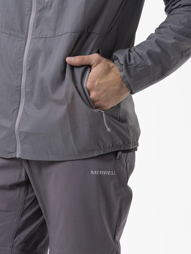 CORTAVIENTO HOMBRE AIRFLUX GRIS MERRELL - 7