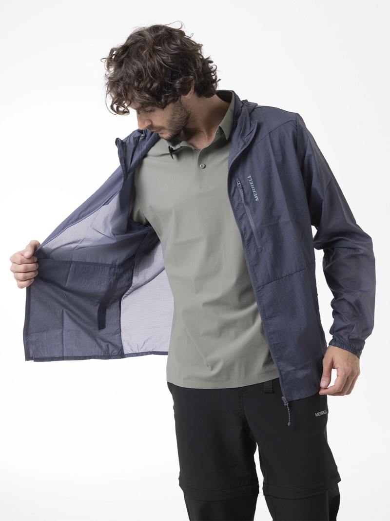CORTAVIENTO HOMBRE AIRFLUX AZUL MERRELL - 2