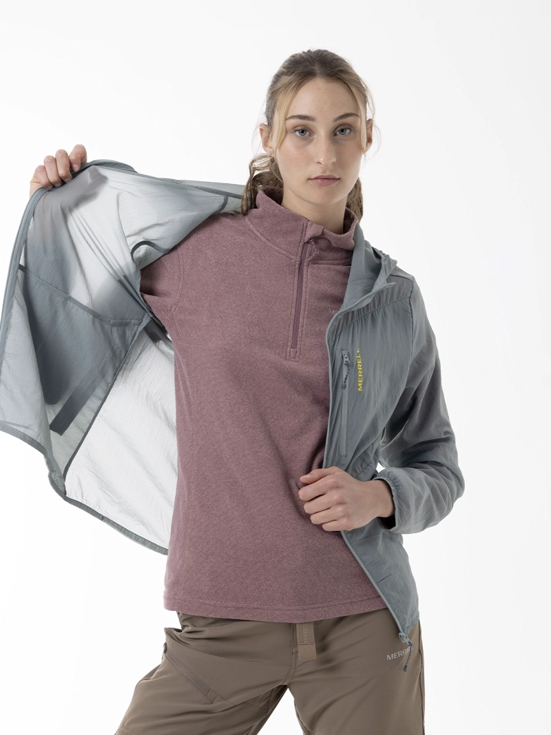 CORTAVIENTO MUJER AIRFLUX CELESTE MERRELL - 2