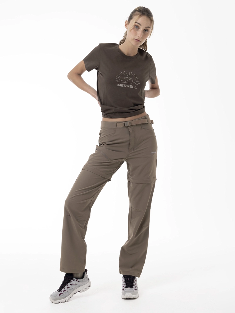 PANTALON MUJER 4 WAY SPANDEX CAFE  MERRELL - 8