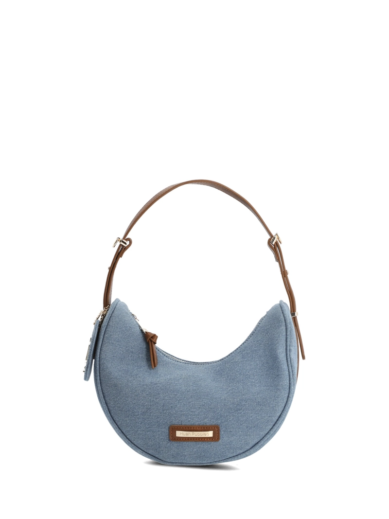 CARTERA TEXTIL MUJER DENHAM HOBO AZUL HUSH PUPPIES - 1